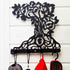 Tree of Life Wall Hook Door Hanger Coat Towel Holder Housewarming Gift  Hallway Cloakroom Porch Mounted Plaque Home Decor Metal